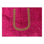 Load image into Gallery viewer, Women's Cotton Silk Self Design Unstitched Blouse Piece (Pink, 80-100 cm) Kashvii