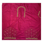 Load image into Gallery viewer, Women's Cotton Silk Self Design Unstitched Blouse Piece (Pink, 80-100 cm) Kashvii