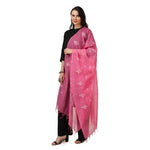 Load image into Gallery viewer, Women's Cotton Embroidered Dupatta (Pink, Length: 2.25 to 2.50 Mtr) Kashvii