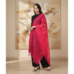 Load image into Gallery viewer, Women's Cotton Embroidered Dupatta (Maroon, Length: 2.25 to 2.50 Mtr) Kashvii