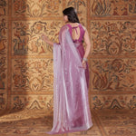 Load image into Gallery viewer, Women's Jimmy choo Embellished Bollywood Saree With Unstitched Blouse 5.5Mtr (Magenta) Kashvii