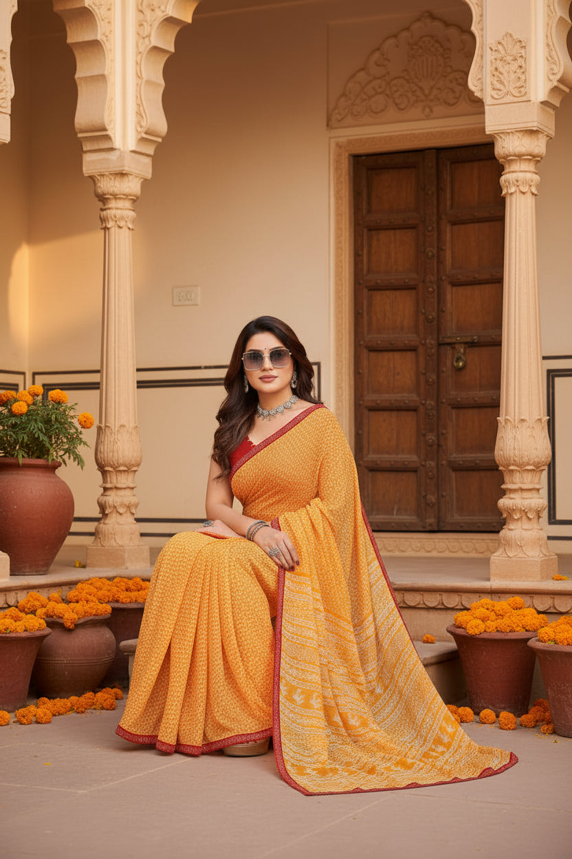 Pid 62544 generic women s georgette printed saree with unstitched blouse 5 5 mtr yellow 2 1000x1000_b1acb7bf c64a 4890 9d37 6ce03c888e25