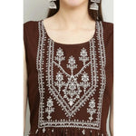 Load image into Gallery viewer, Casual Rayon Brown Kurti Kashvii