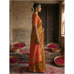 Load image into Gallery viewer, Women's Cotton Printed Saree With Unstitched Blouse 5.5Mtr (Mustrad)