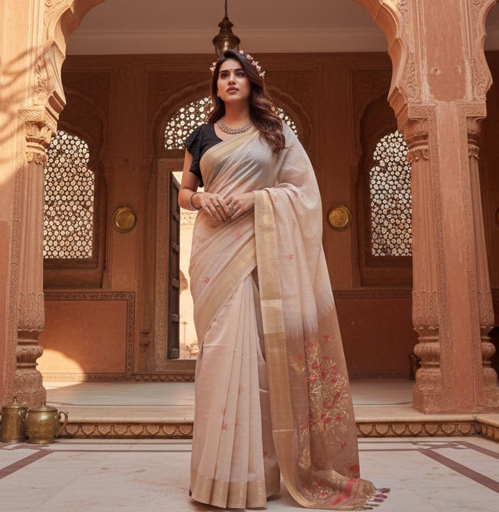 Pid 65691 generic women s blended cotton woven motifs saree with unstitched blouse 5 5 mtr light be 1000x1000_20b55a69 f4bf 4516 98ed 278f98251475