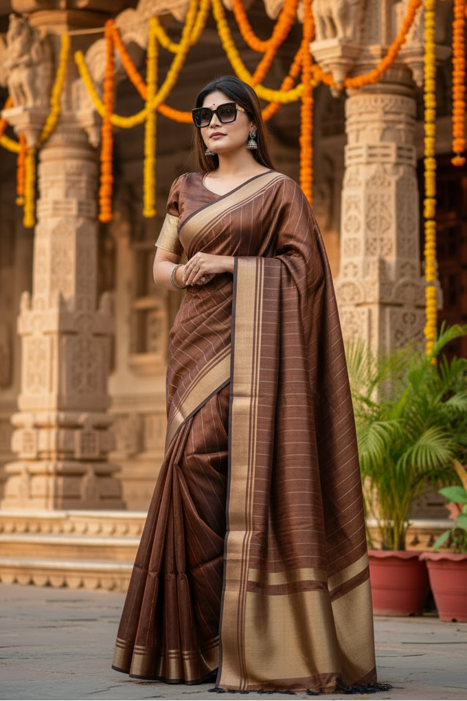 Pid 65722 generic women s faux banarasi lining pattern saree with unstitched blouse 5 5 mtr light b 1000x1000_a666b3fe 6f67 453b 9423 399a87751664