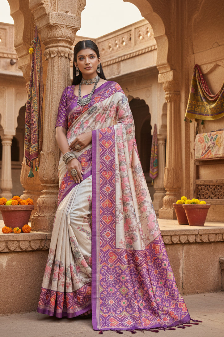 Pid 65772 generic women s faux tussar floral jal with patola print saree with unstitched blouse 5 5 1000x1000_014bdc12 c679 4c76 b7d1 3368cfc46ba6