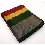 Load image into Gallery viewer, Women's Cotton Silk Solid Saree With Unstitched Blouse 5.5Mtr (Multicolor)