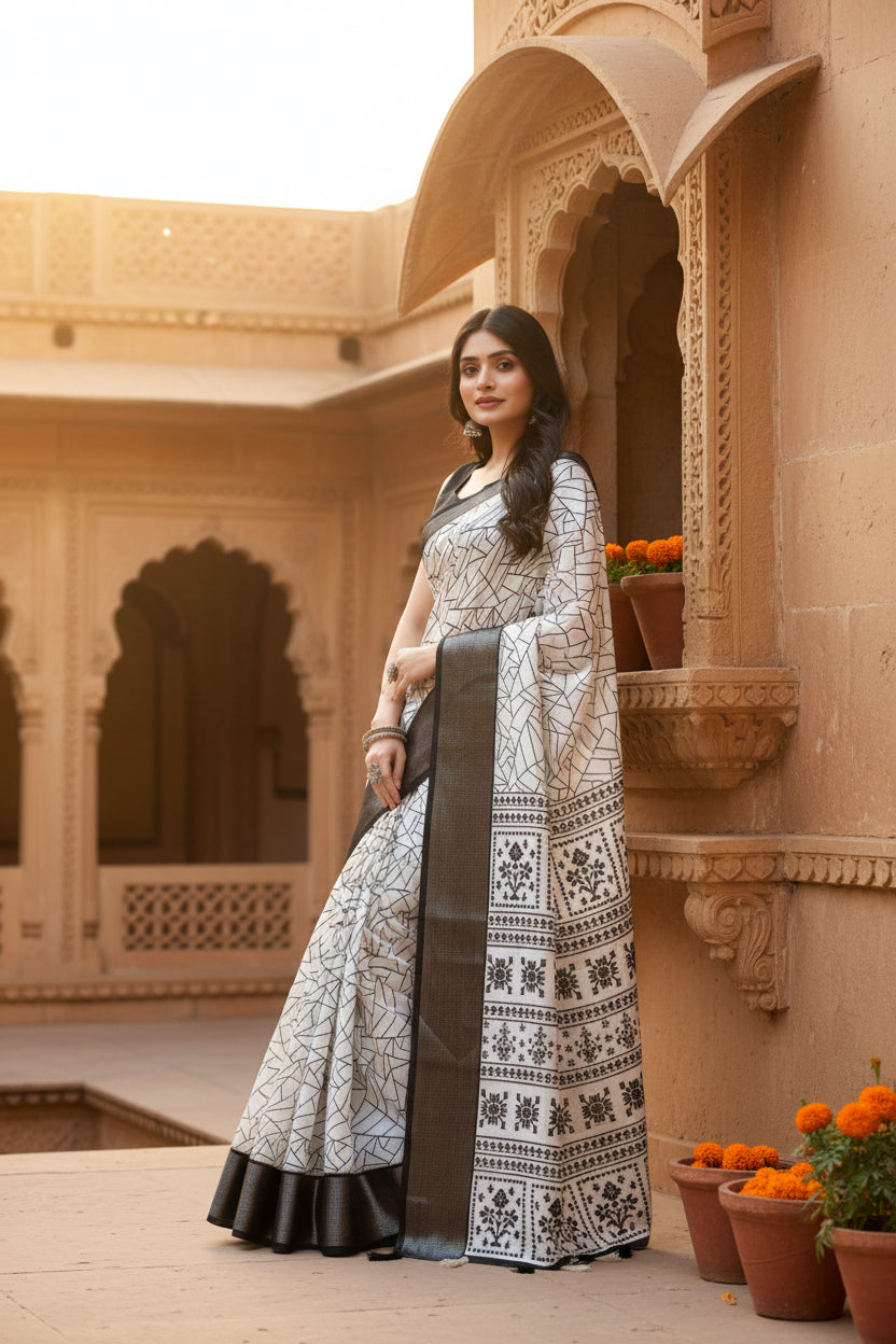 Pid 66706 women s cotton silk printed saree with unstitched blouse 5 5 mtr black 2 1000x1000_cc7b5000 8b32 48ae a93d d56154f4aacc