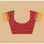 Load image into Gallery viewer, Women's Art Silk Printed Saree With Unstitched Blouse 5.5Mtr (Red)