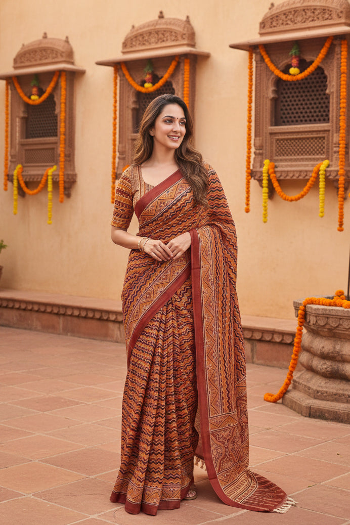 Ynf cotton rin229 ajrakh sarees wholesale printed sarees ajrakh sarees mulmul cotton sarees manufacturer 1 2026 04 20_22_56_04