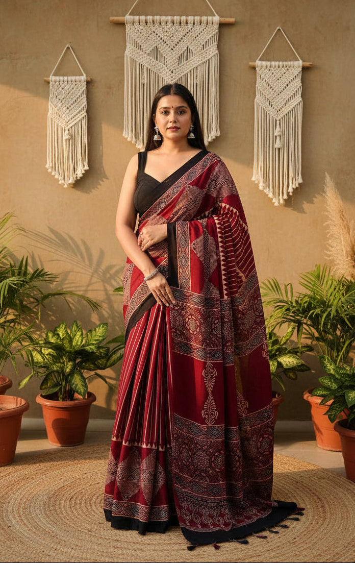 Ynf muslin kesh682 037 sarees wholesale ladies sarees ajrakh sarees printed cotton saree manufacturer 2026 04 18_10_52_57 69e3153136614