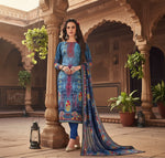 Load image into Gallery viewer, Women's Cotton Unstitched Salwar-Suit Material With Dupatta (Multi, 2-2.5mtrs) Kashvii
