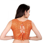 Load image into Gallery viewer, Women's Satin Silk, Inner-Cotton Full Stitched Padded Blouse (Keri Fenta) Kashvii
