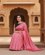 Load image into Gallery viewer, Women's Vichitra Saree with Blouse (Gajari, 5-6 Mtrs) Kashvii
