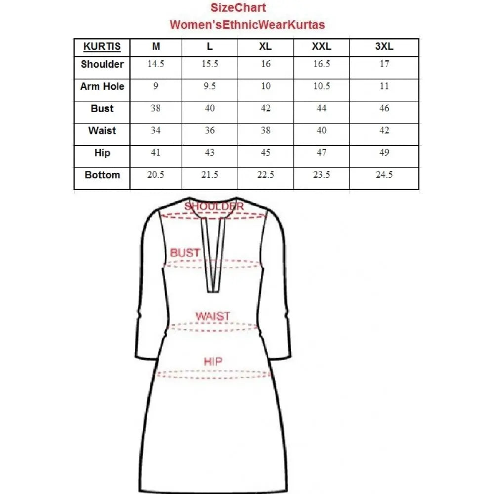 Women's Khadi Printed A Line Kurti (Off White, Khadi) Kashvii