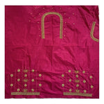 Load image into Gallery viewer, Women's Cotton Silk Self Design Unstitched Blouse Piece (Pink, 80-100 cm) Kashvii
