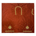 Load image into Gallery viewer, Cotton Silk Self Design Unstitched Blouse Piece (Maroon, 80-100 cm) Kashvii

