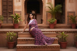 Load image into Gallery viewer, Women's Georgette Printed Saree With Unstitched Blouse 5.5Mtr (Pink) Kashvii
