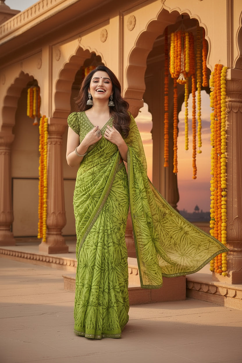 Pid 62536 generic women s georgette printed saree with unstitched blouse 5 5 mtr mehendi 1 1000x1000_05241194 232e 4b09 8d41 414730242c94