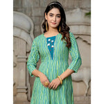 Load image into Gallery viewer, Rayon Print With Embroidery Work A-Line Rama Kurti Kashvii
