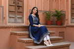 Load image into Gallery viewer, Casual Rayon Blue  Kurti Kashvii
