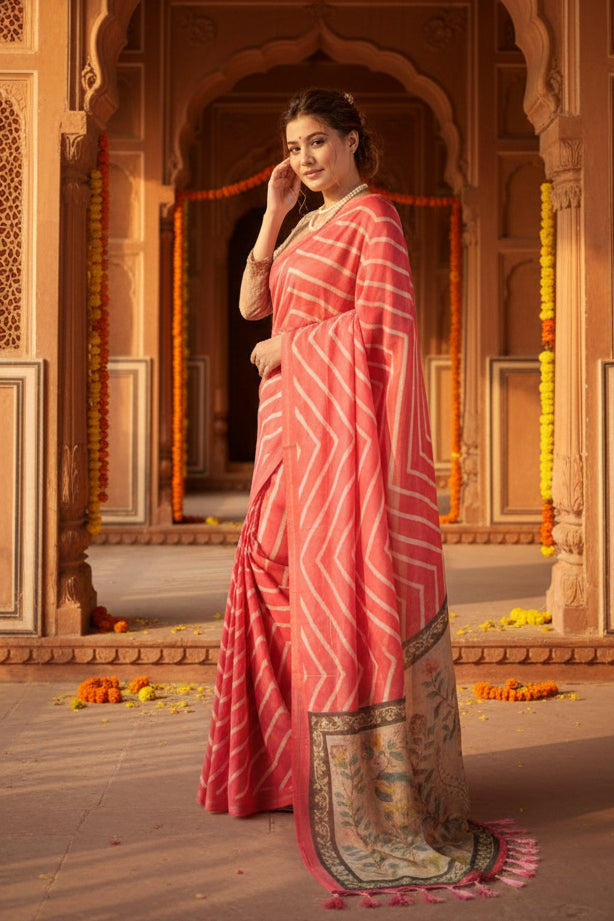 Pid 65670 generic women s faux tussar silk geometric print saree with unstitched blouse 5 5 mtr pin 1000x1000_14ee1555 8104 4ad6 8118 3edb2a765ec5