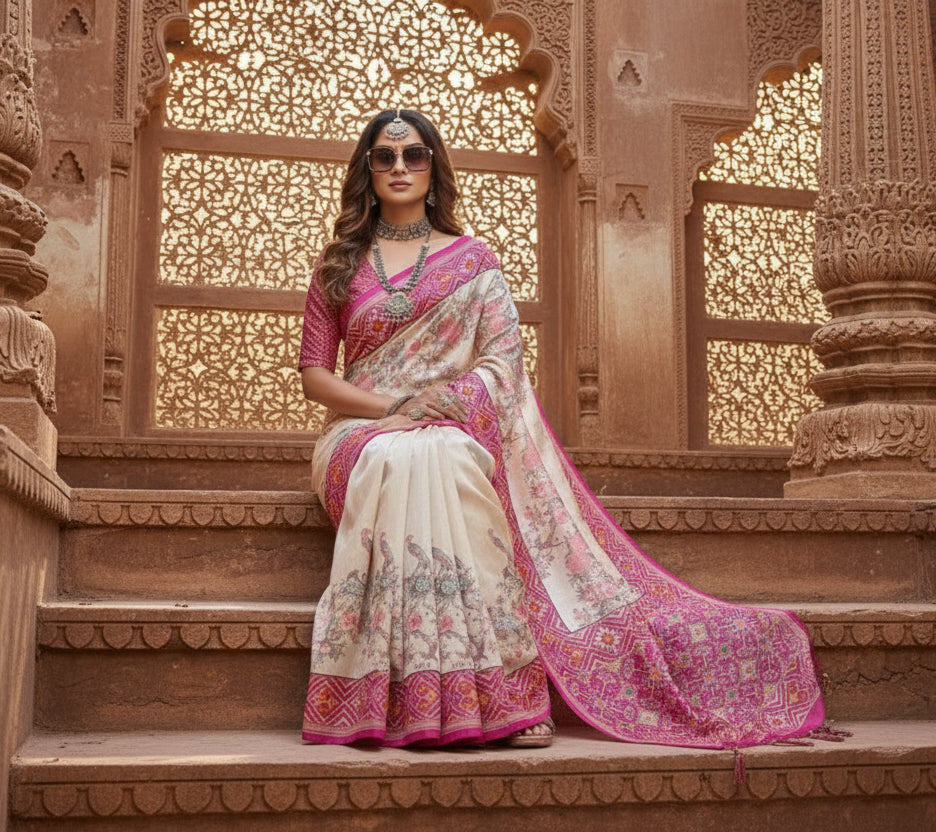 Pid 65774 generic women s faux tussar floral jal with patola print saree with unstitched blouse 5 5 1000x1000_2153d6a4 a956 457c be7d fc0955cd0909