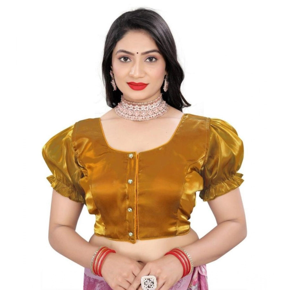 Pid 65828 women s elastic sleeve jimmy plain designer neck readymade blouse gold 38 alterable up 1000x1000_33932b8f 61b2 40c0 af45 a1a910ab6a31