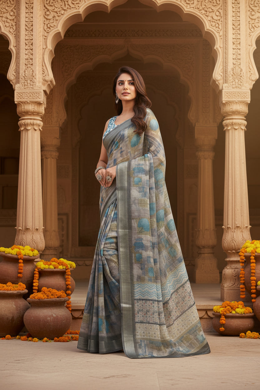 Pid 65882 women s faux linen abstract print ready to wear saree with unstitched blouse 5 5 mtr grey 1000x1000_7d8c650b 3969 4012 a602 d10156713c53