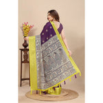 Load image into Gallery viewer, Women's Cotton Silk Printed Saree With Unstitched Blouse 5.5Mtr (Multicolor)

