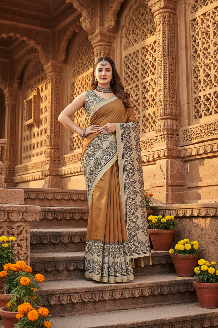 Pid 66719 women s chanderi printed saree with unstitched blouse 5 5 mtr multicolor 2 1000x1000_5e04f30a c2e0 4cfd 9360 1e7c8272529c