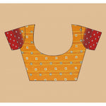 Load image into Gallery viewer, Women's Art Silk Printed Saree With Unstitched Blouse 5.5Mtr (Yellow)
