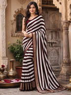 Soft Dola Silk Saree With Unstitched Blouse(Maroon)