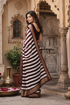 Soft Dola Silk Saree With Unstitched Blouse(Maroon)